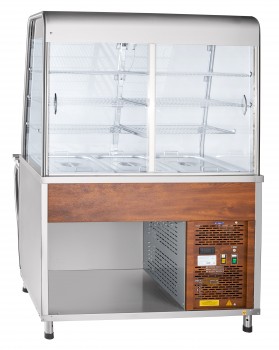 Прилавок-витрина холодильный ПВВ(Н)70Т-С-НШ 210000001428